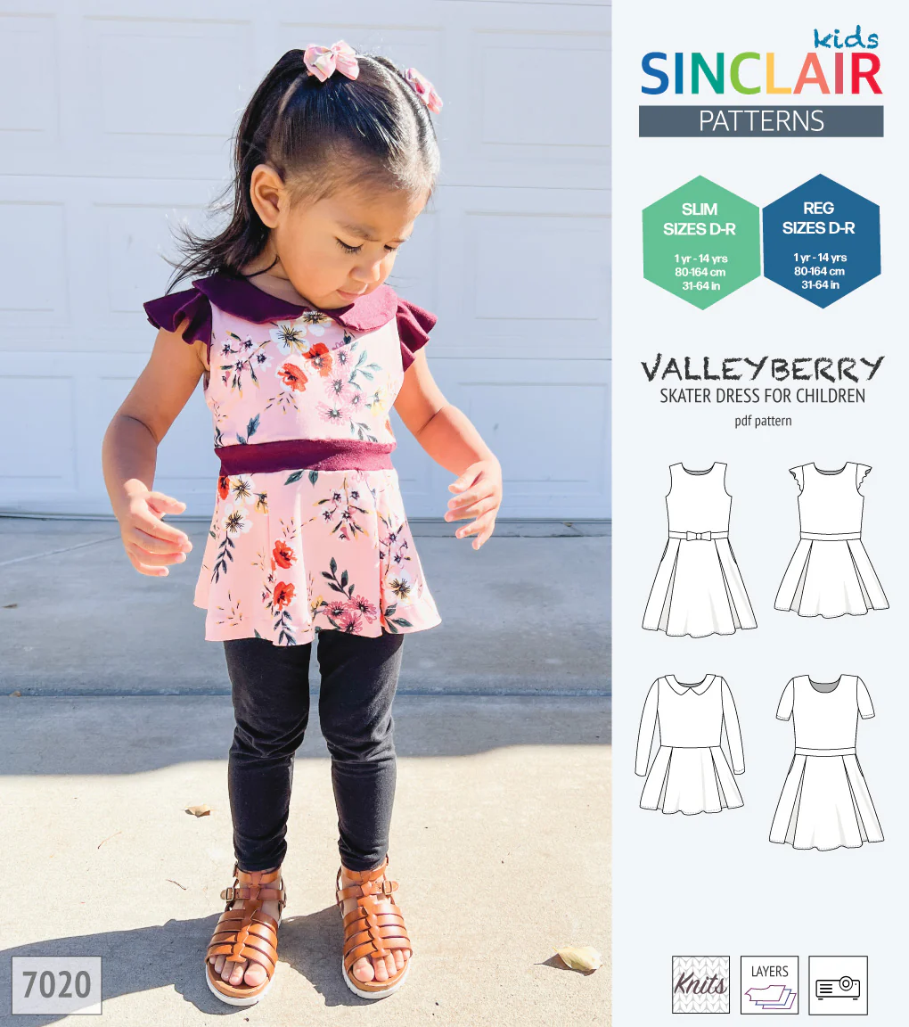 Valleyberry skater dress for children (PDF) - Image 9